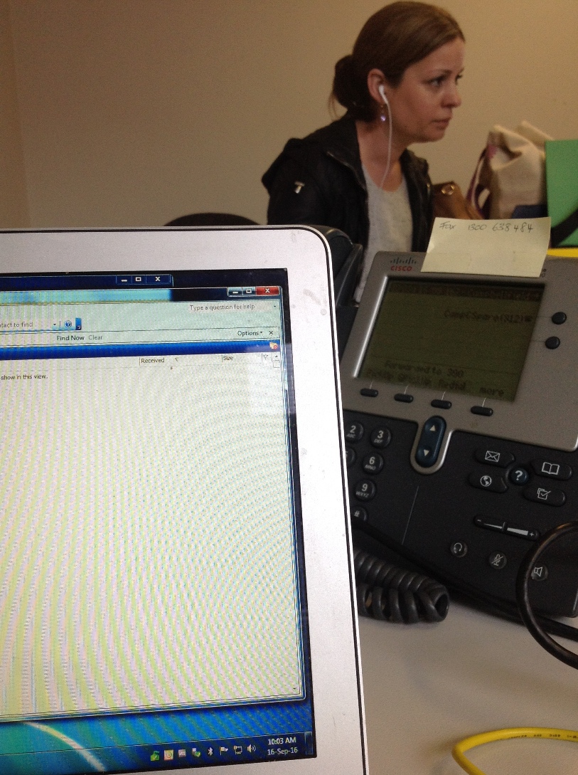 Kat at work